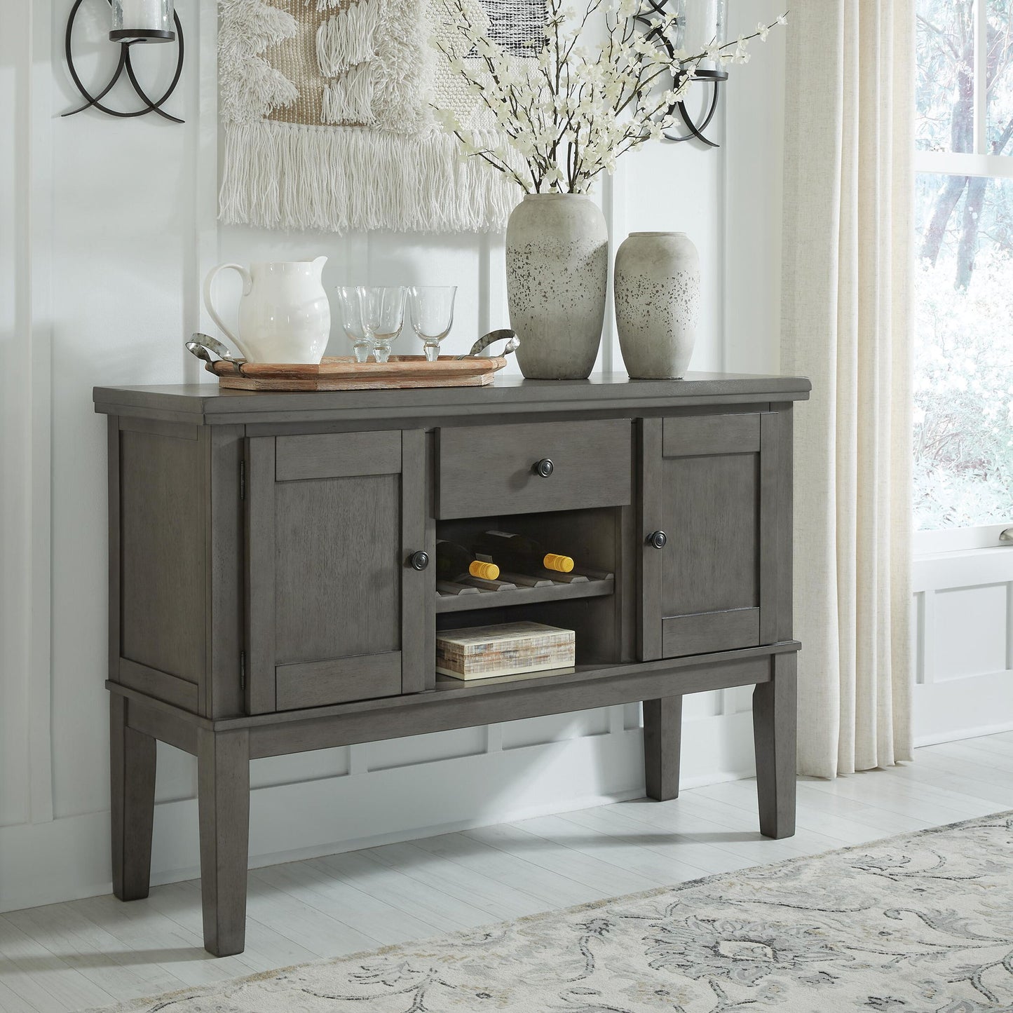 Hallanden - Dining Room Server - Gray