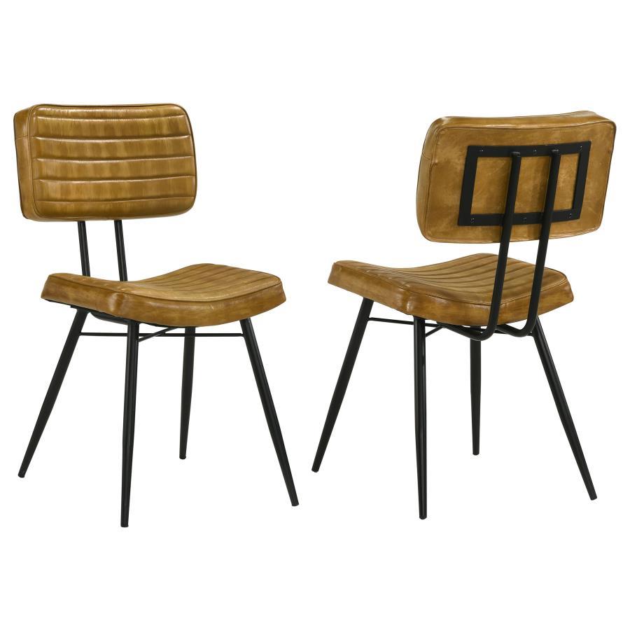 Misty - Leather Upholstered Dining Chair (Set of 2)