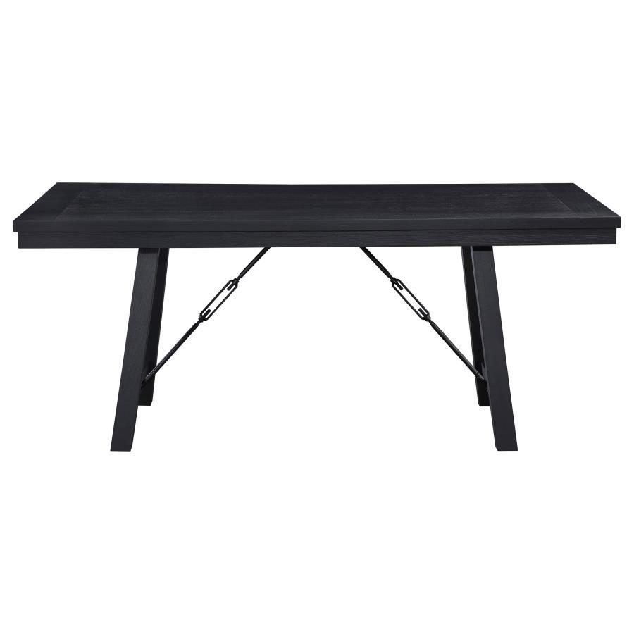 Newport - Rectangular Trestle Dining Table Set