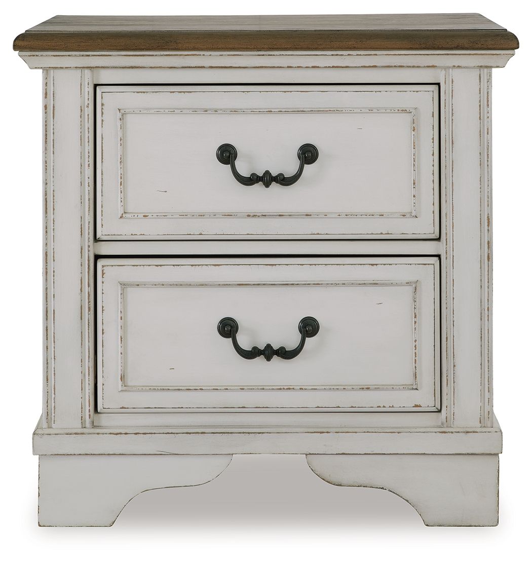 Blendon - Two Drawer Night Stand - Two-tone