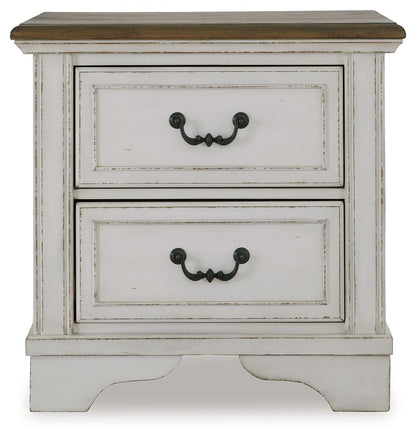Blendon - Two Drawer Night Stand - Two-tone