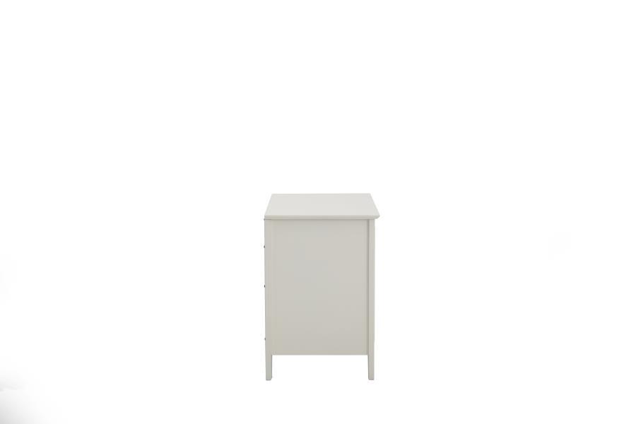 Selena - 2-Drawer Nightstand - Buttermilk