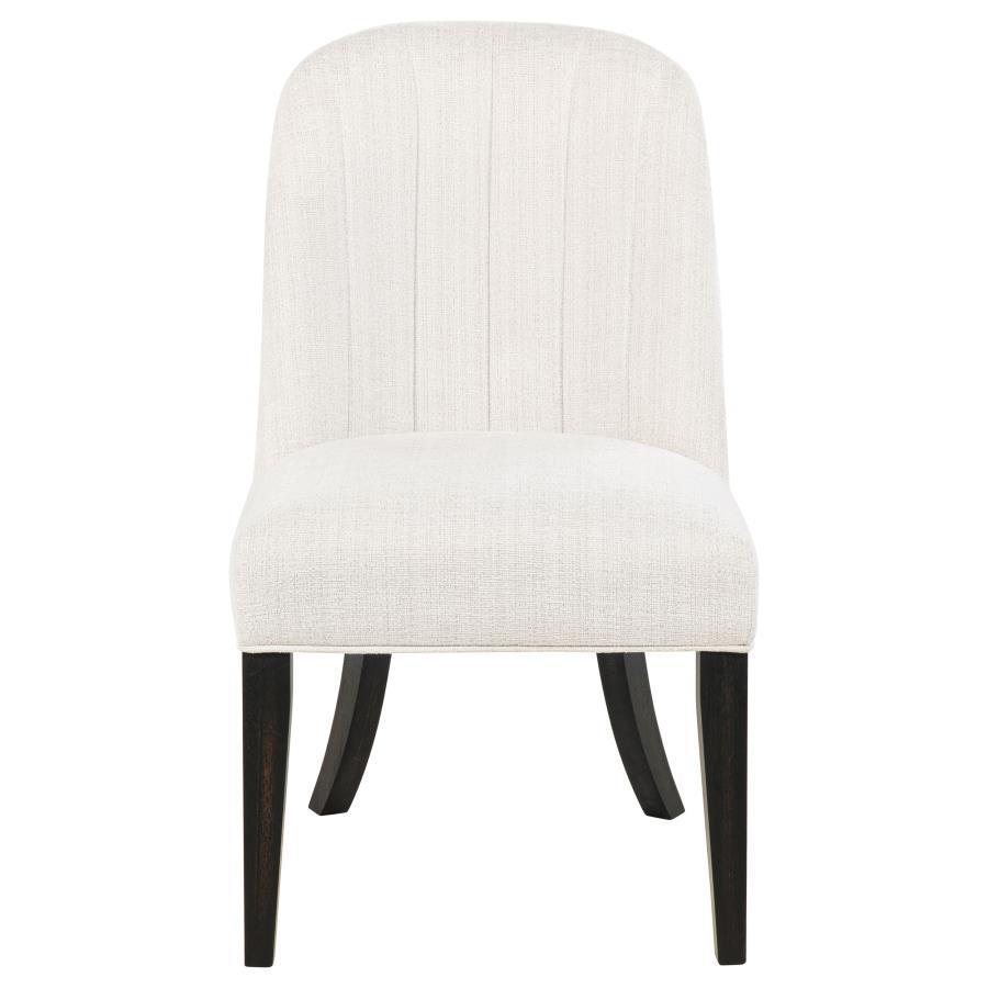 Leandro - Upholstered Dining Side Chair (Set of 2) - Cream