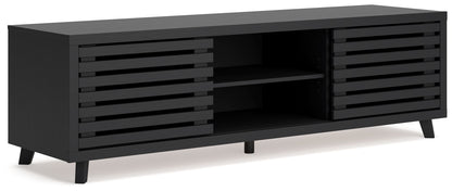 Danziar - Black - Extra Large TV Stand