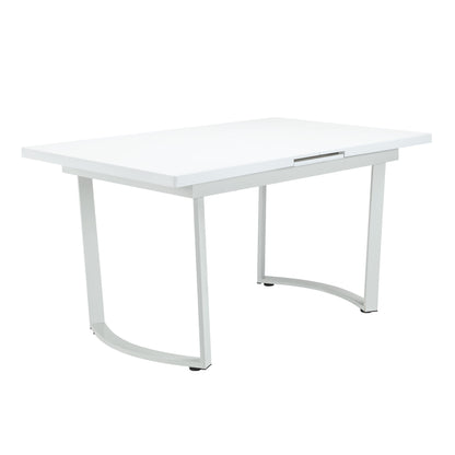 Palton - Dining Table - High Gloss White Finish