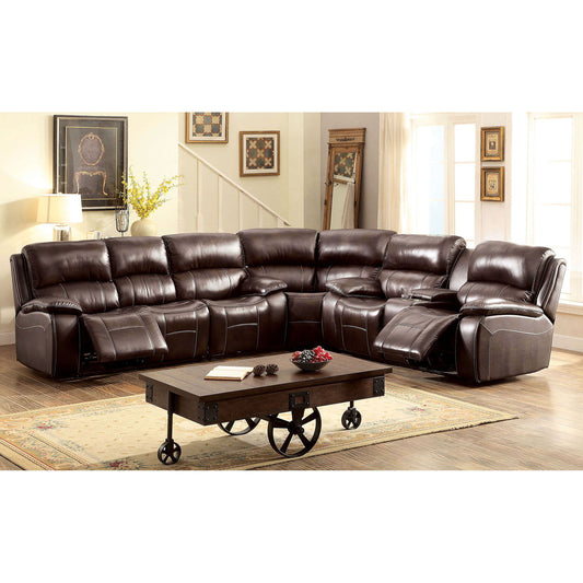 Ruth - Sectional - Brown