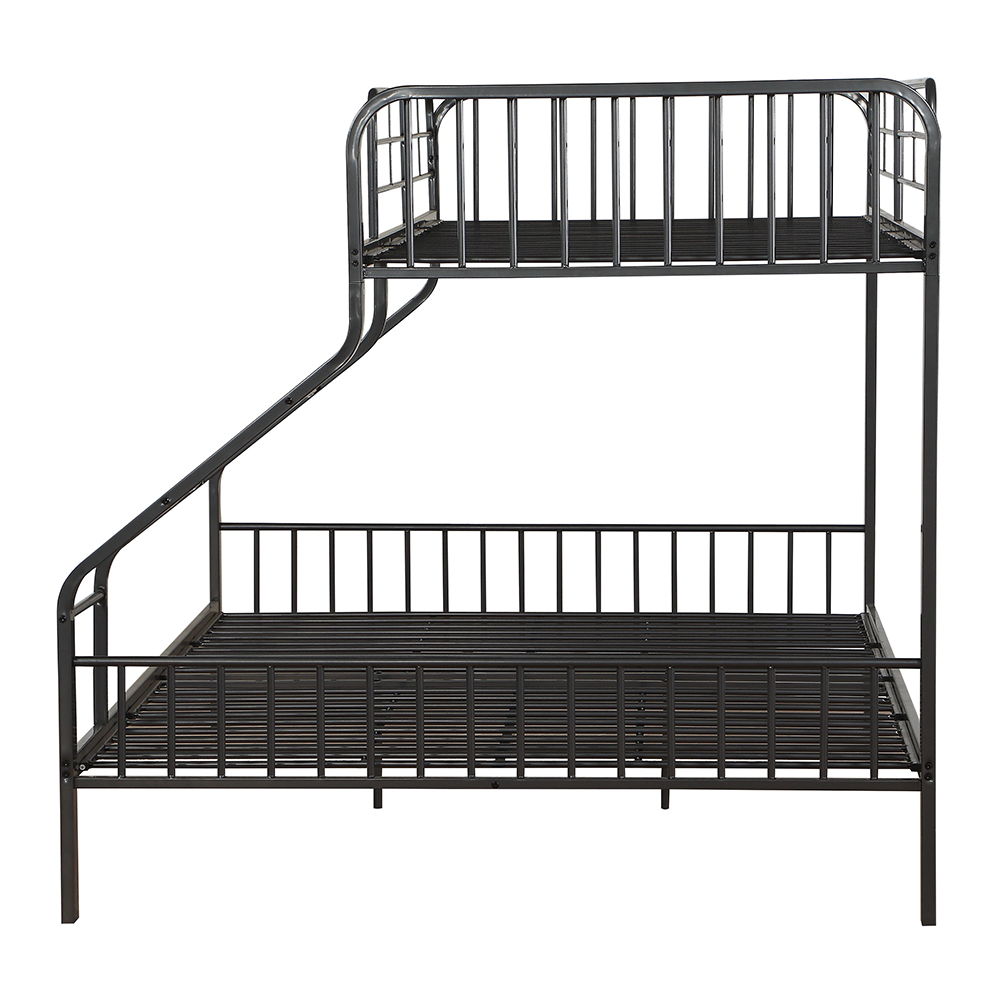 Caius - Twin Long/Queen Bunk Bed - Gunmetal
