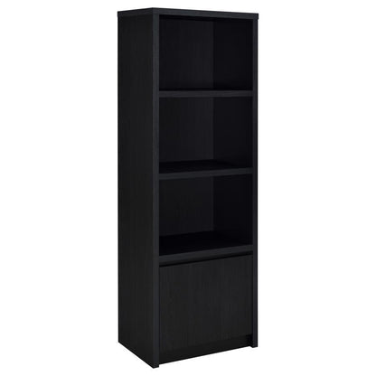 Winfield - 3-Sheld Media Tower Entertainment Pier - Black