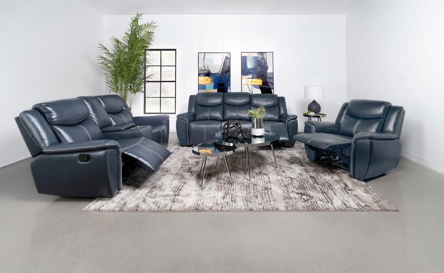 Sloane - Upholstered Motion Reclining Sofa Set