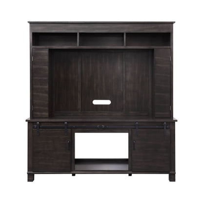 Apison - Entertainment Center Include 91617Fir) - Espresso