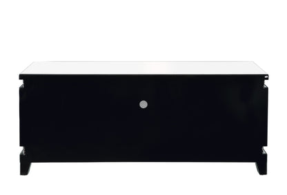 Lotus - TV Stand - Mirrored, Faux Ice Cube Crystals