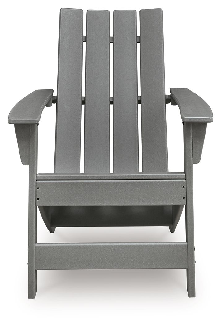 Cove Beach - Adirondack Chair - Gray