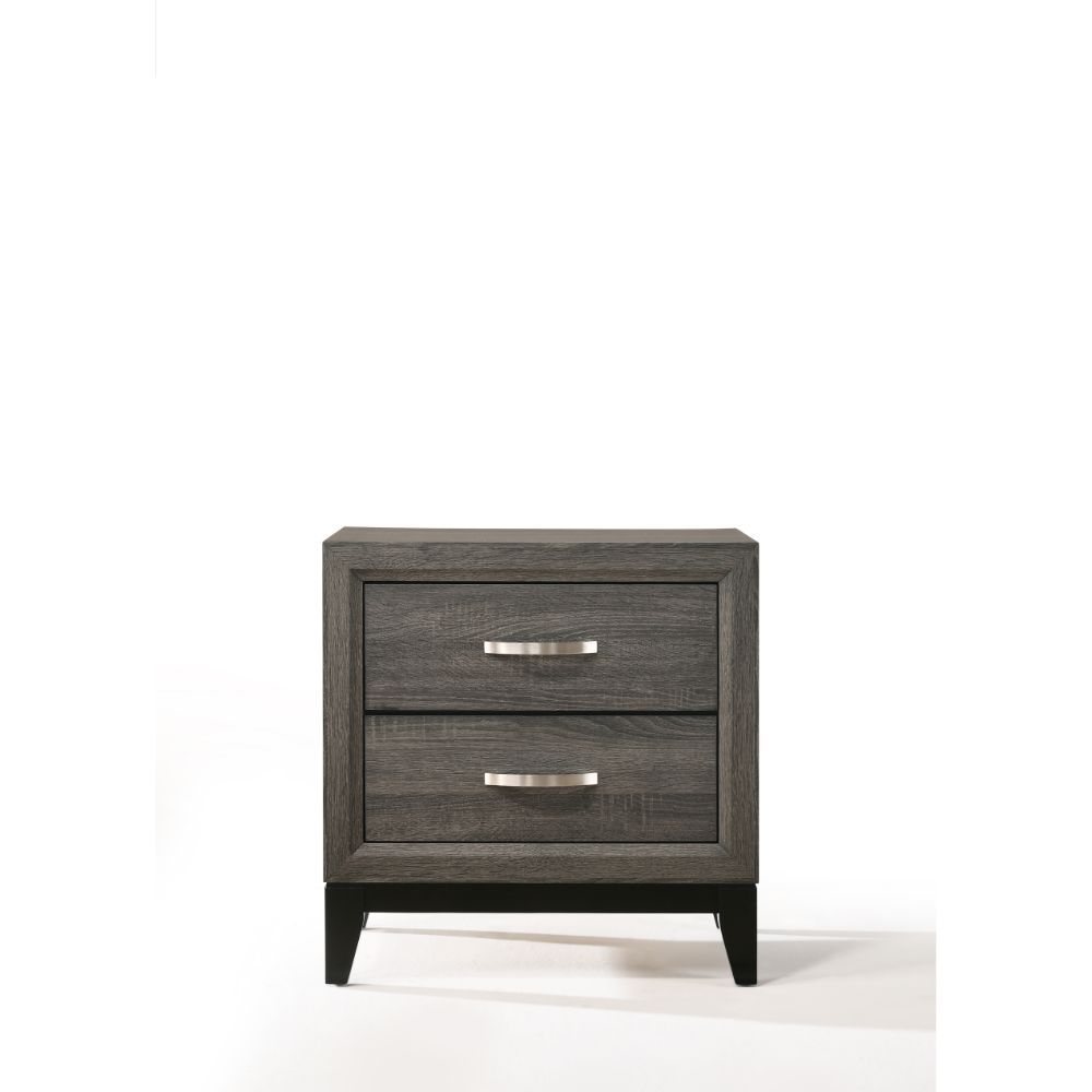 Valdemar - Nightstand - Weathered Gray