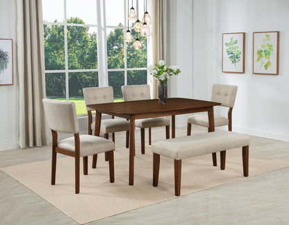 Gregory - Dining Table - Brown