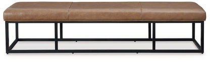 Joston - Caramel - Accent Bench