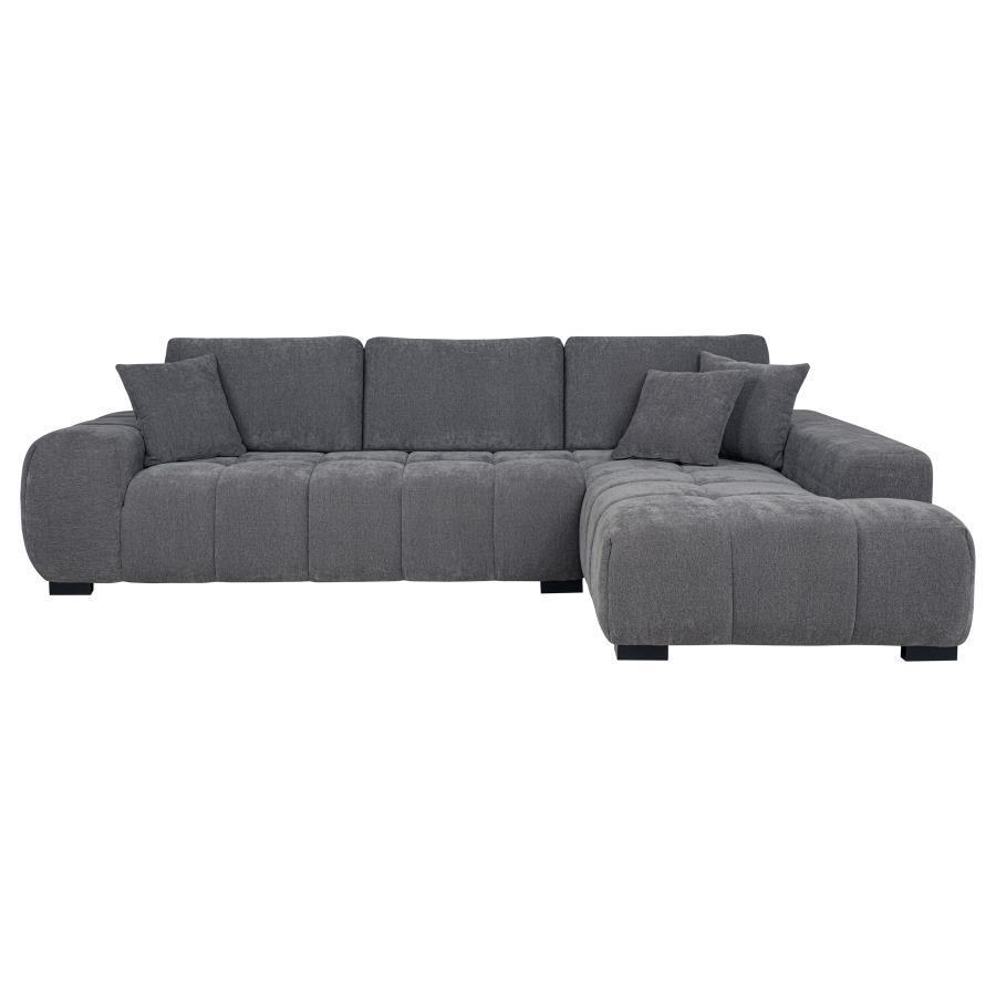 Octavia - Upholstered Sectional Chaise Sofa