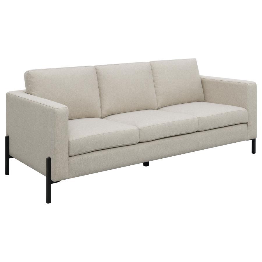 Tilly - Upholstered Track Arms Sofa Set