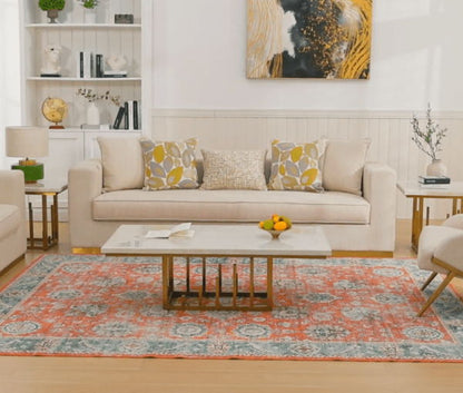 HD-3183 - Sofa - Beige / Gold