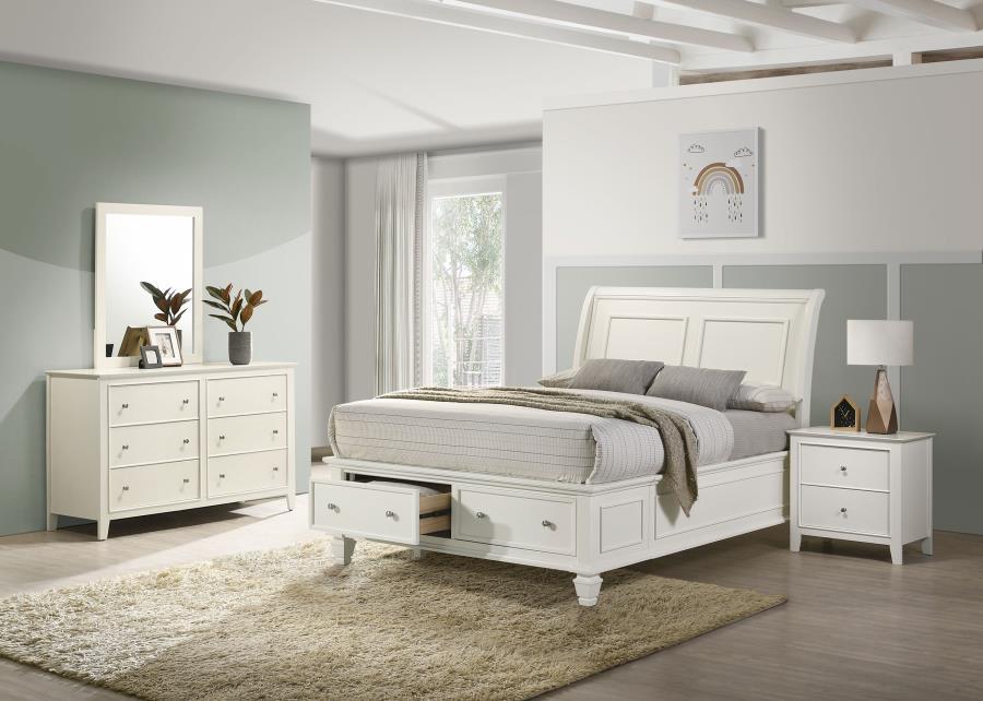 Selena - Sleigh Storage Bedroom Set