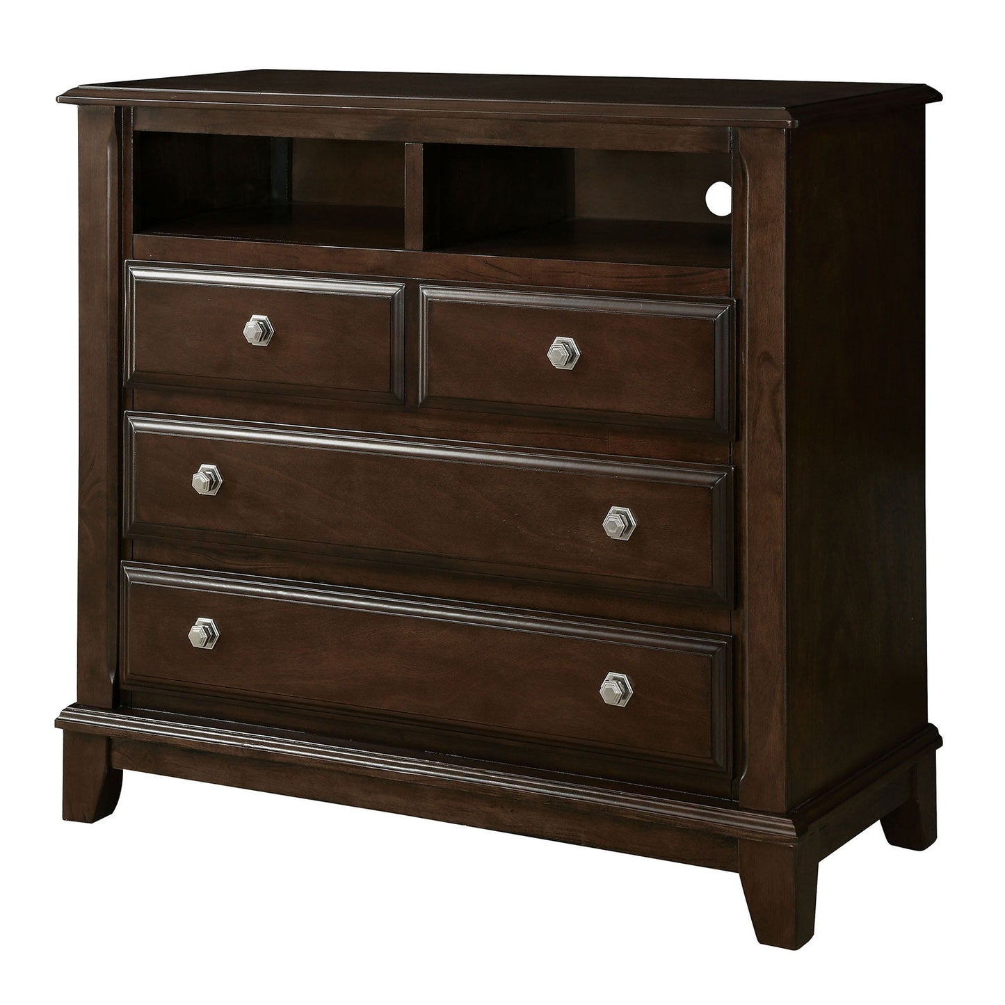 Litchville - Media Chest - Brown Cherry