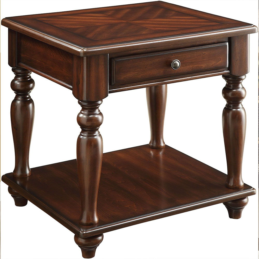 Farrel - End Table - Walnut