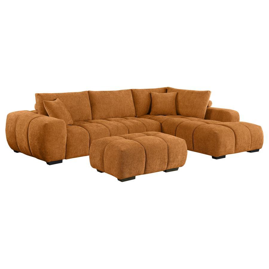 Camacho - Upholstered Sectional Sofa & Ottoman Set