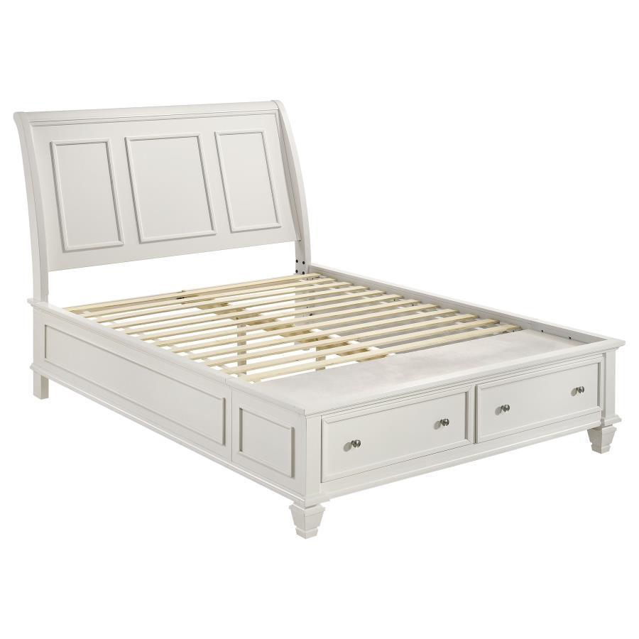 Sandy Beach - Storage Sleigh Bed