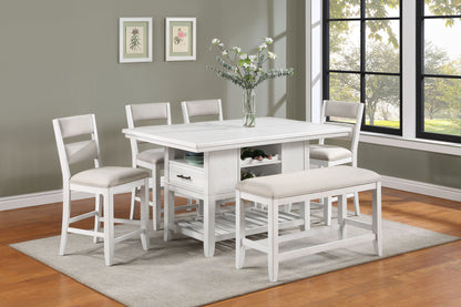 Wendy - Counter Height Table - White