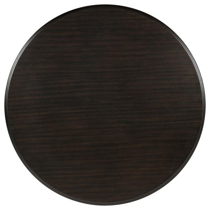 Twyla - 60" Round Wood Dining Room Table - Dark Cocoa