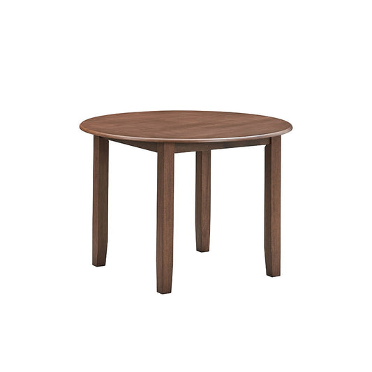 Ferris - Round Dining Table - Brown Finish