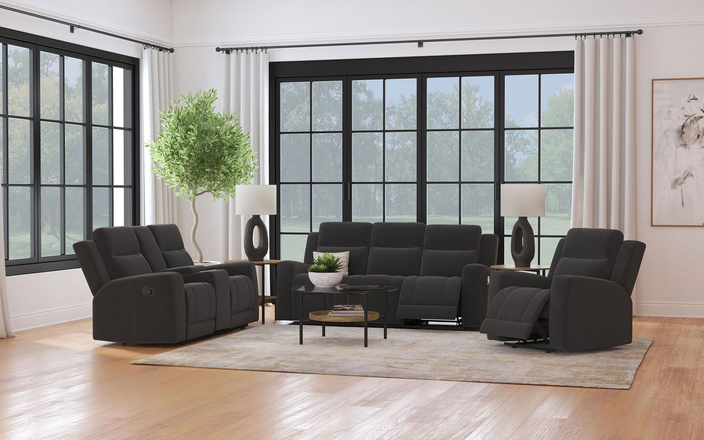 Brentwood - Upholstered Reclining Sofa Set