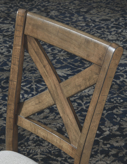 Moriville - Dining UPH Side Chair (Set of 2) - Beige