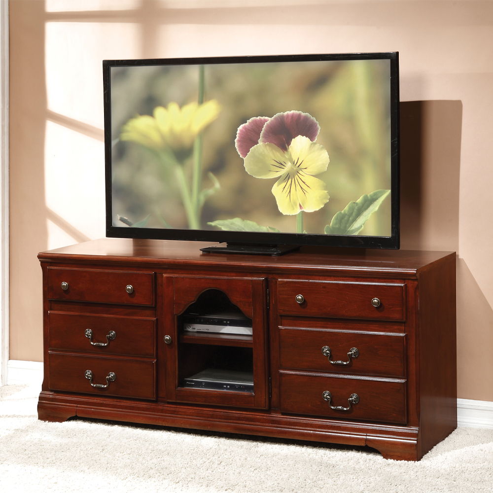 Hercules - TV Stand - Cherry