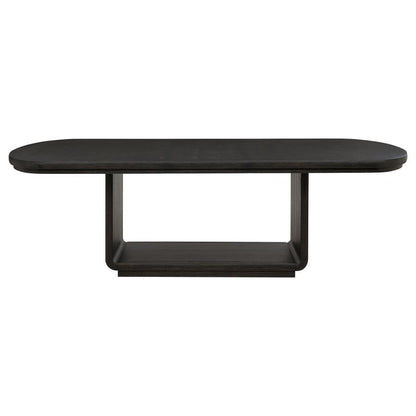 Leandro - 78" Extension Dining Room Table - Burnished Black