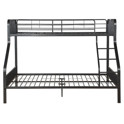 Caius - Twin Long/Queen Bunk Bed - Gunmetal
