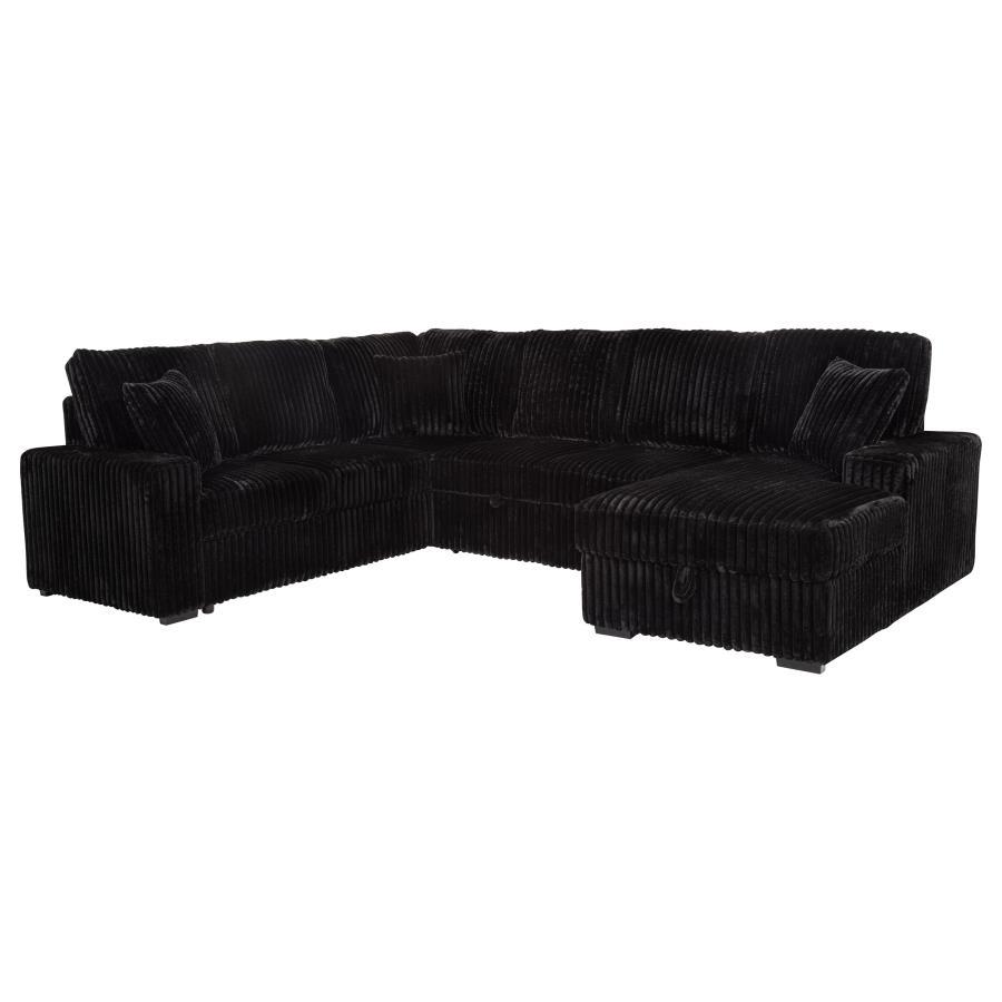 Devonshire - Sleeper Sectional Sofa Storage Chaise