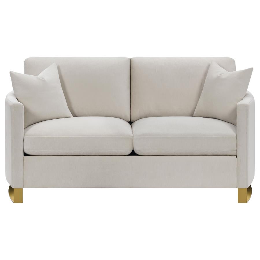 Corliss - Upholstered Arched Arm Loveseat