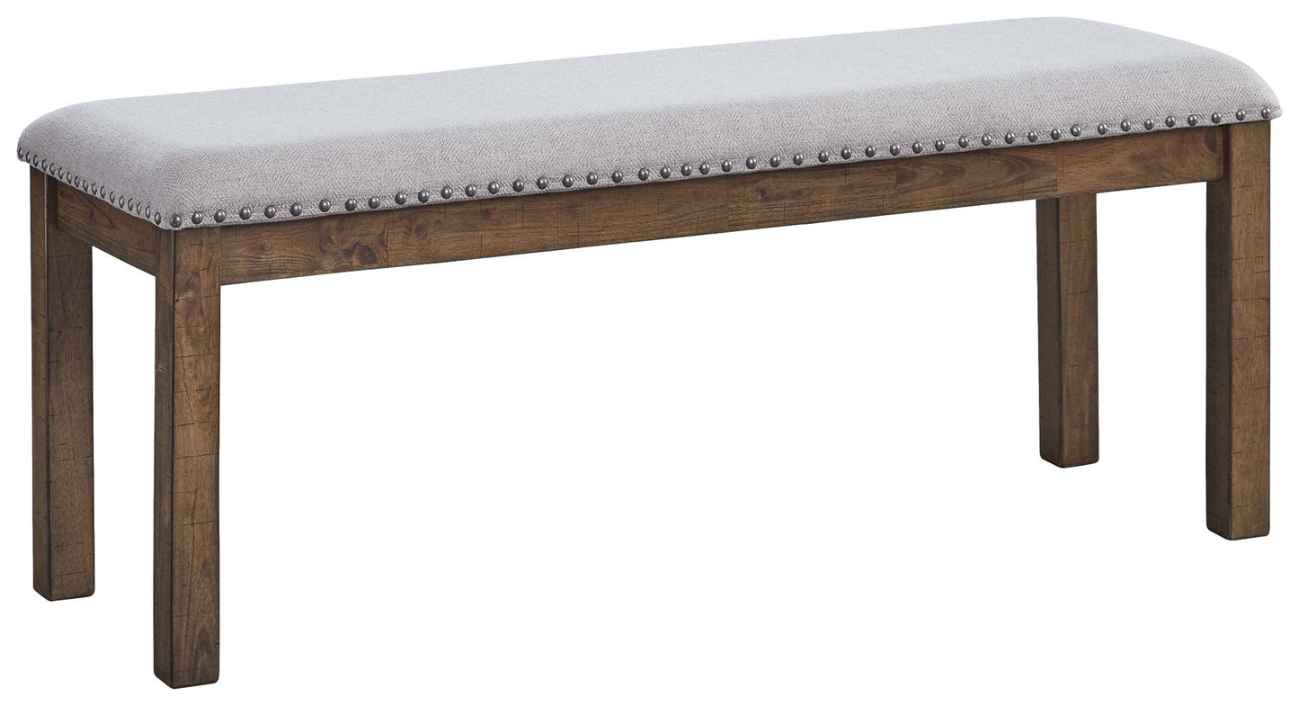 Moriville - Beige - Upholstered Bench