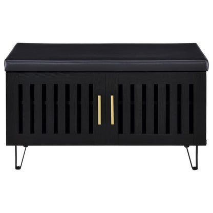 Brixton - 2-Door Padded Entryway Shoe Storage Bench