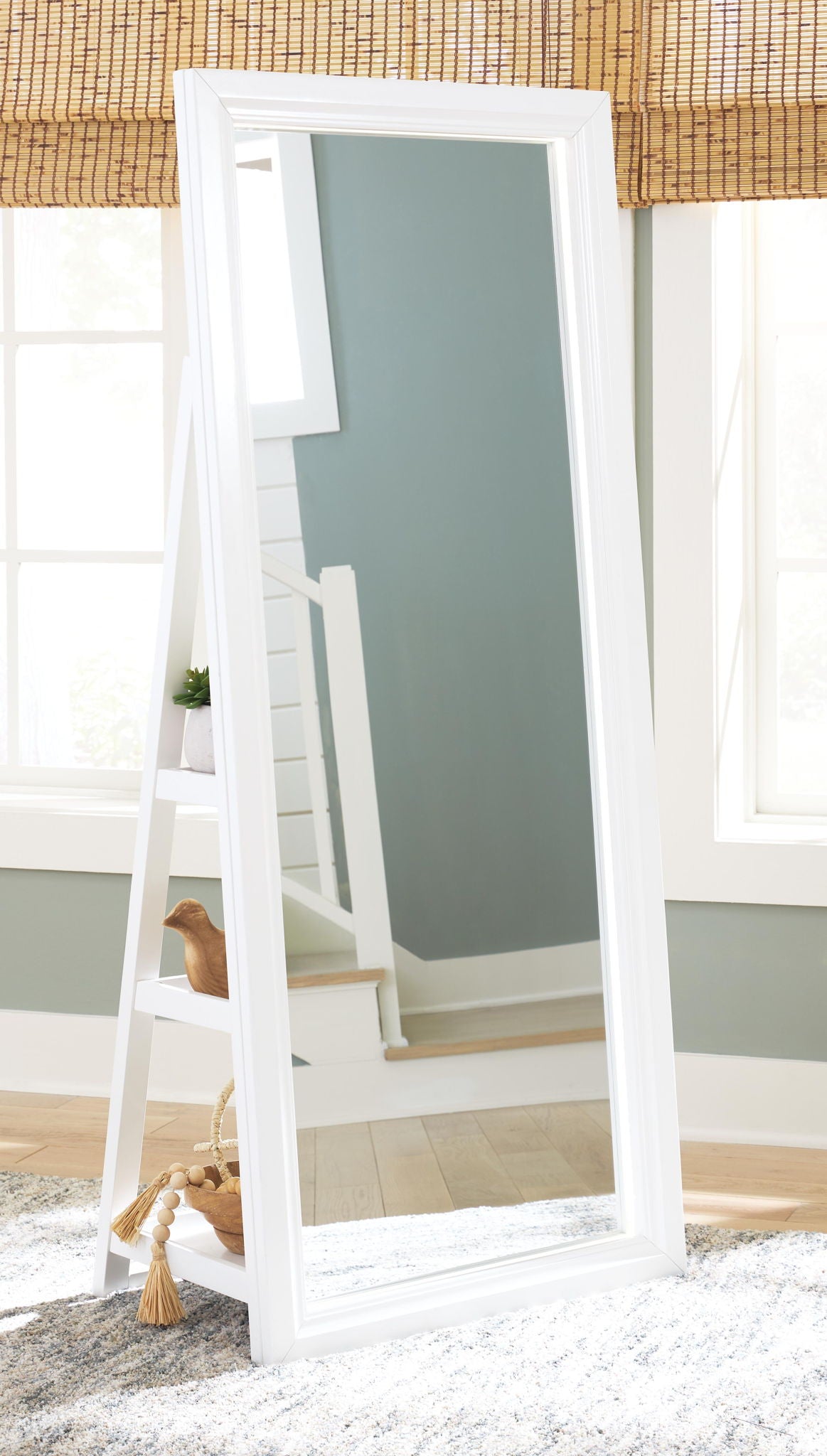 Evesen - Floor Standing Mirror/Storage