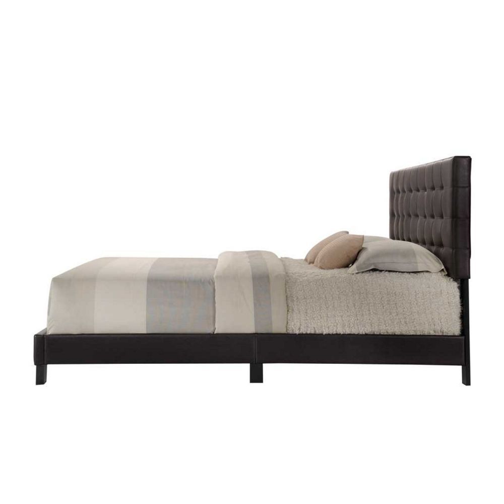 Masate - Queen Bed - Espresso PU