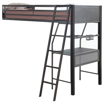 Meyers - Twin Loft Add-On - Black And Gunmetal