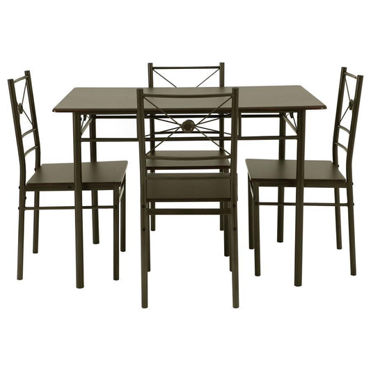 Anna - 5-Piece Rectangular Dining Set