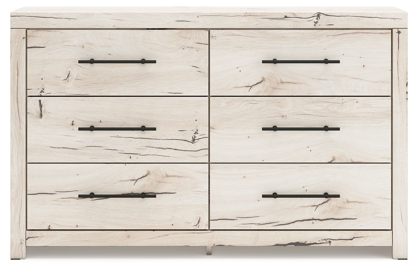 Lawroy - Light Natural - Six Drawer Dresser