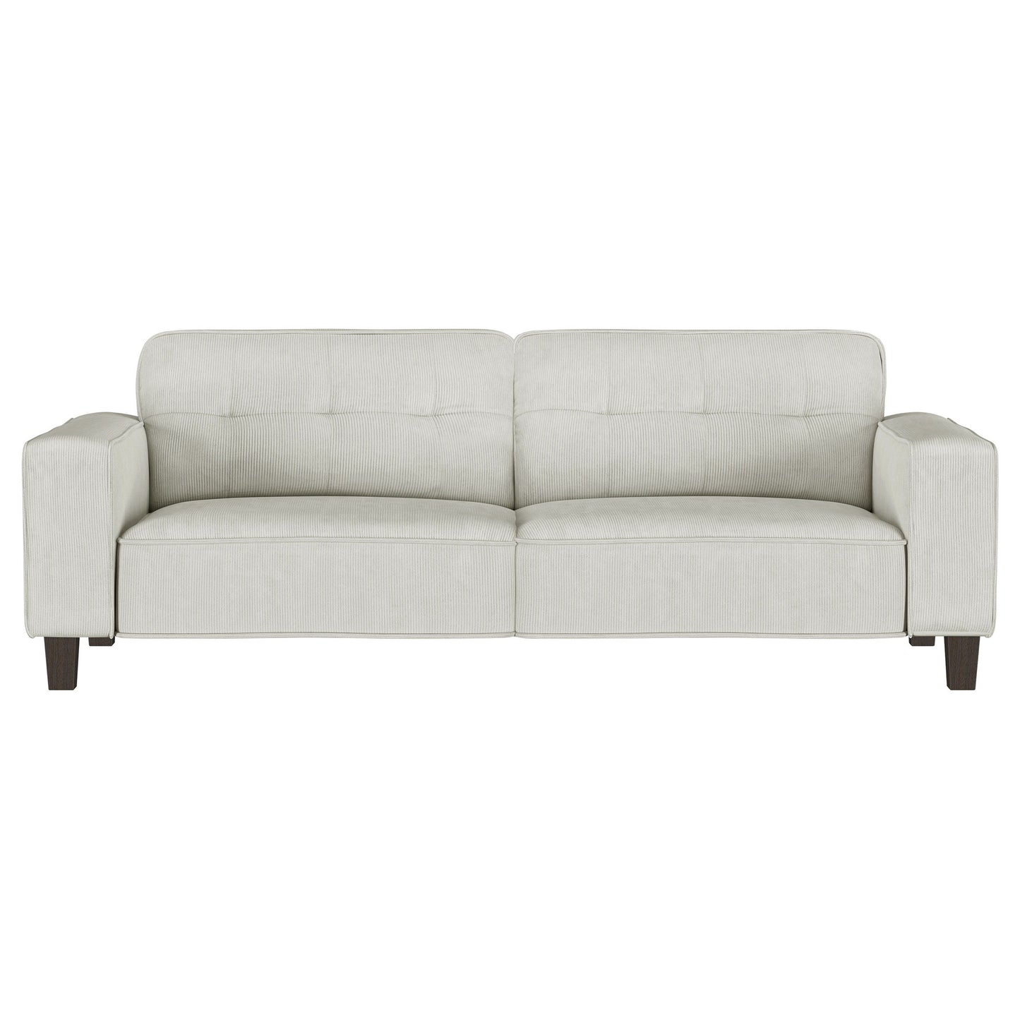 Deerhurst - Upholstered Tufted Track Arm Sofa Set