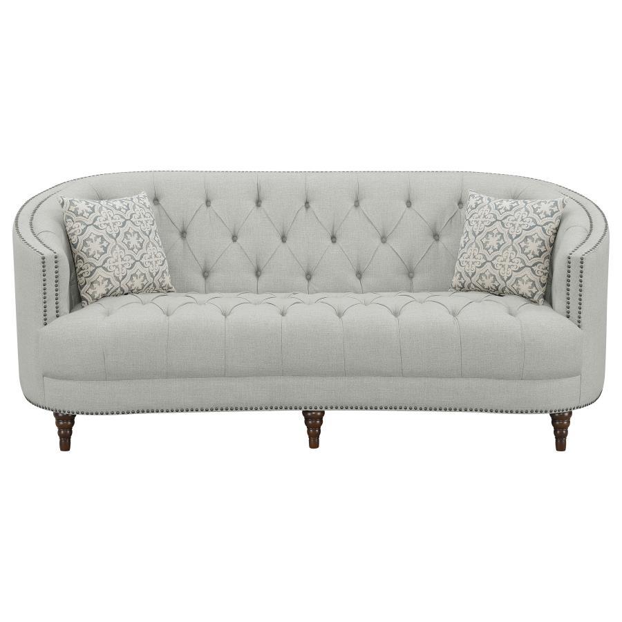 Avonlea - Upholstered Sloped Arm Sofa Set Fabric