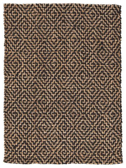 Broox - Natural / Black - Medium Rug