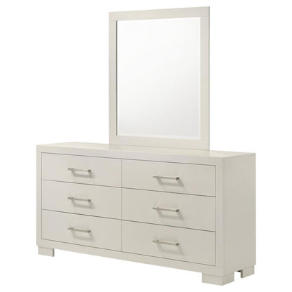 Jessica - 6-Drawer Dresser With Mirror