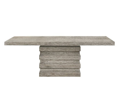 Faustine - Dining Table - Salvaged Light Oak