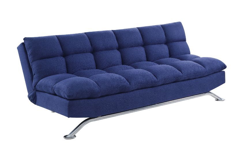 Petokea - Futon - Blue Fabric